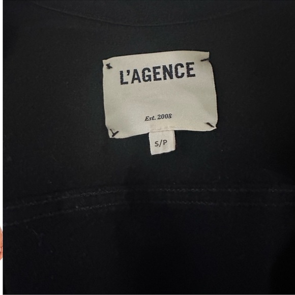 L’Agence Janelle Jacket in Saturated Black S - Picture 4 of 8